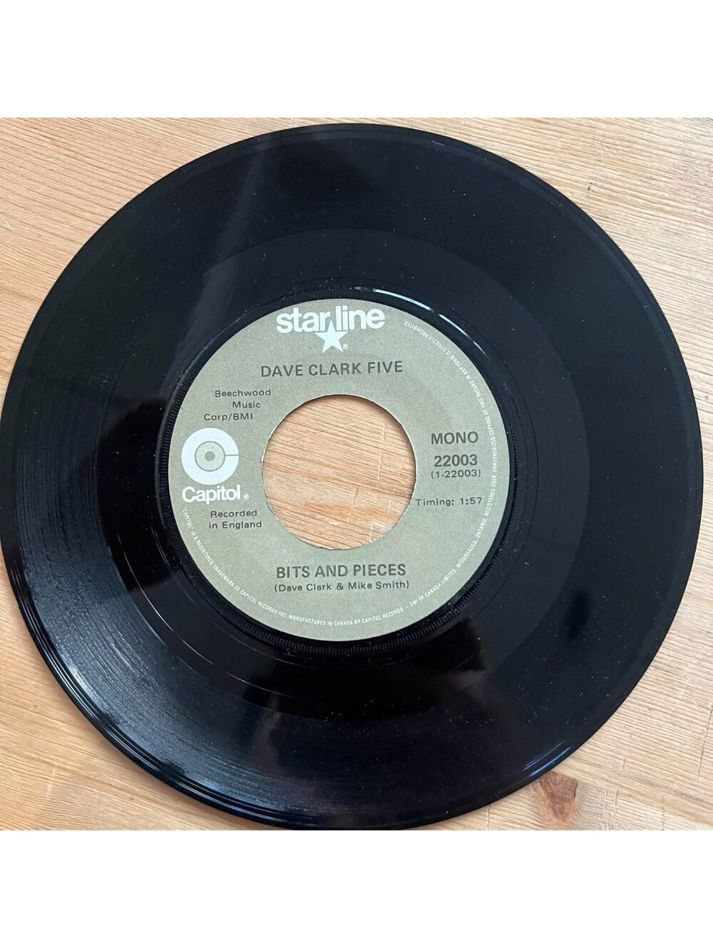 Dave Clark Five - Bits and Pieces/Glad All Over 45rpm VG+ R12